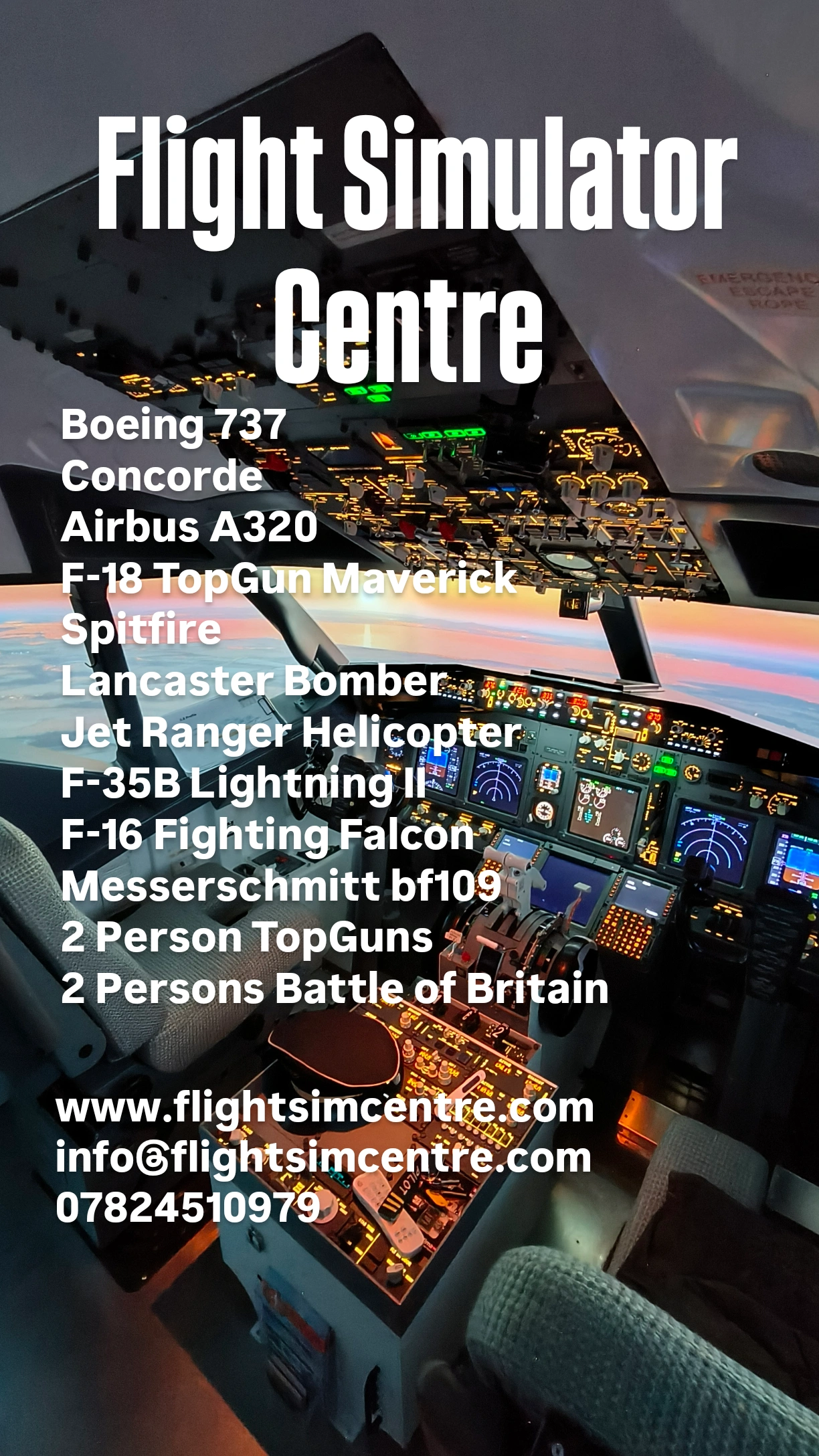 Flight Simulator Centre - Newcastle Listing Image